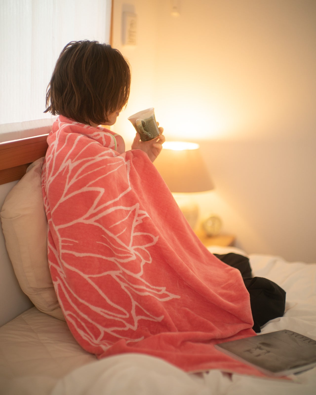 DAHLIA TOWEL BLANKET<br>ダリア タオルブランケット