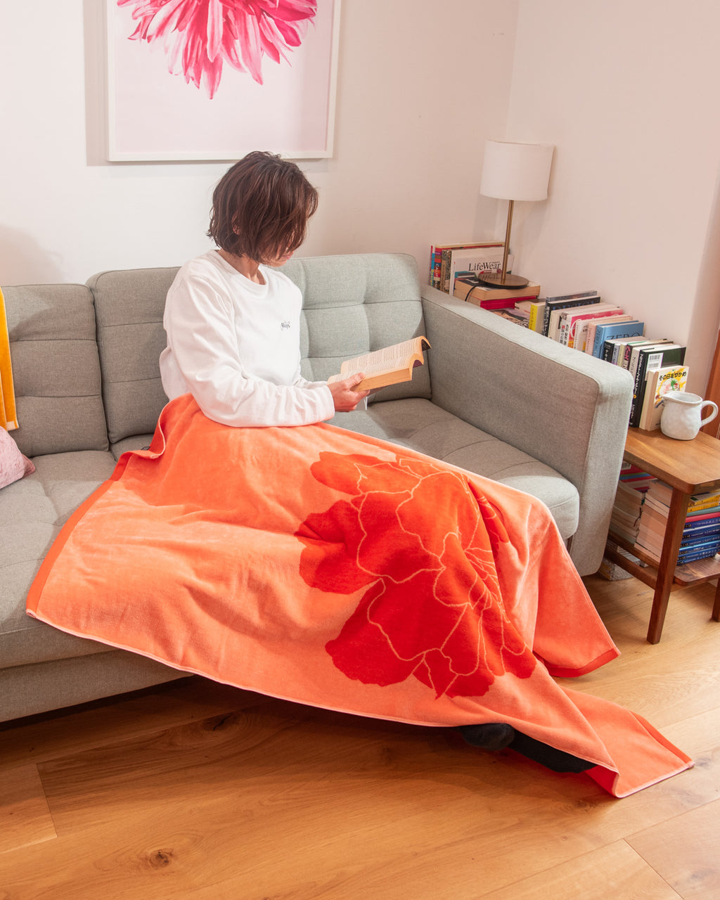MARIGOLD BATH TOWEL<br>マリーゴールド ひざ掛けバスタオル