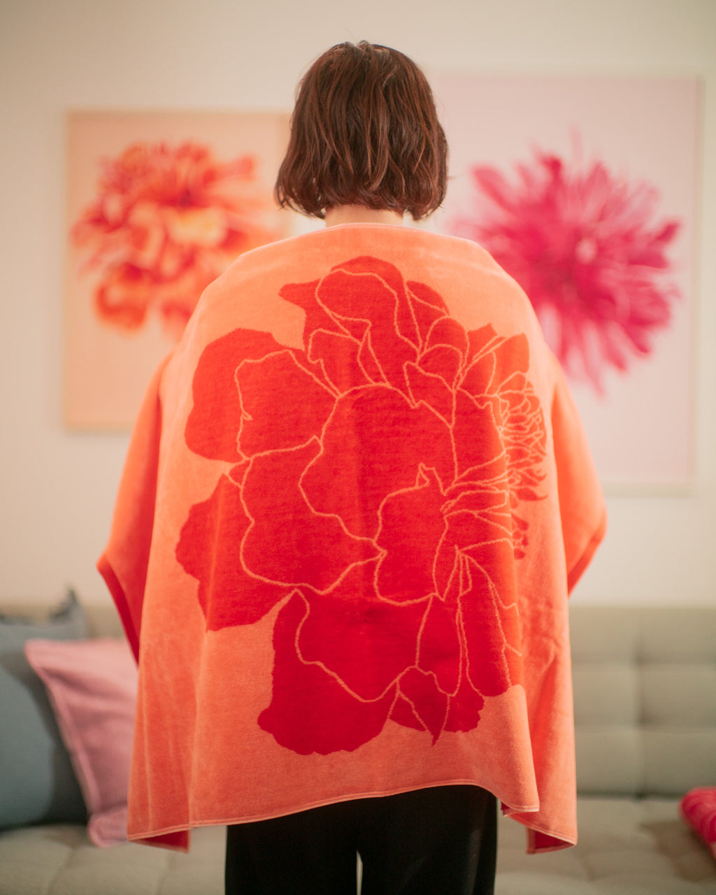 MARIGOLD BATH TOWEL<br>マリーゴールド ひざ掛けバスタオル